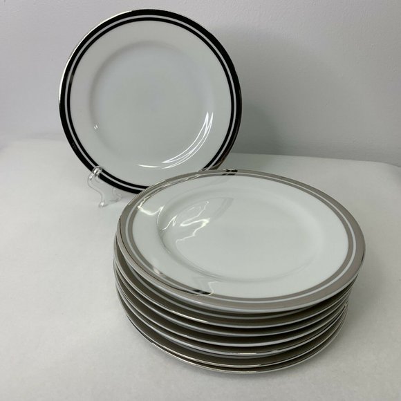 Royal Doulton PURE PLATINUM Fine Porcelain 6 1/2" - Picture 3 of 6